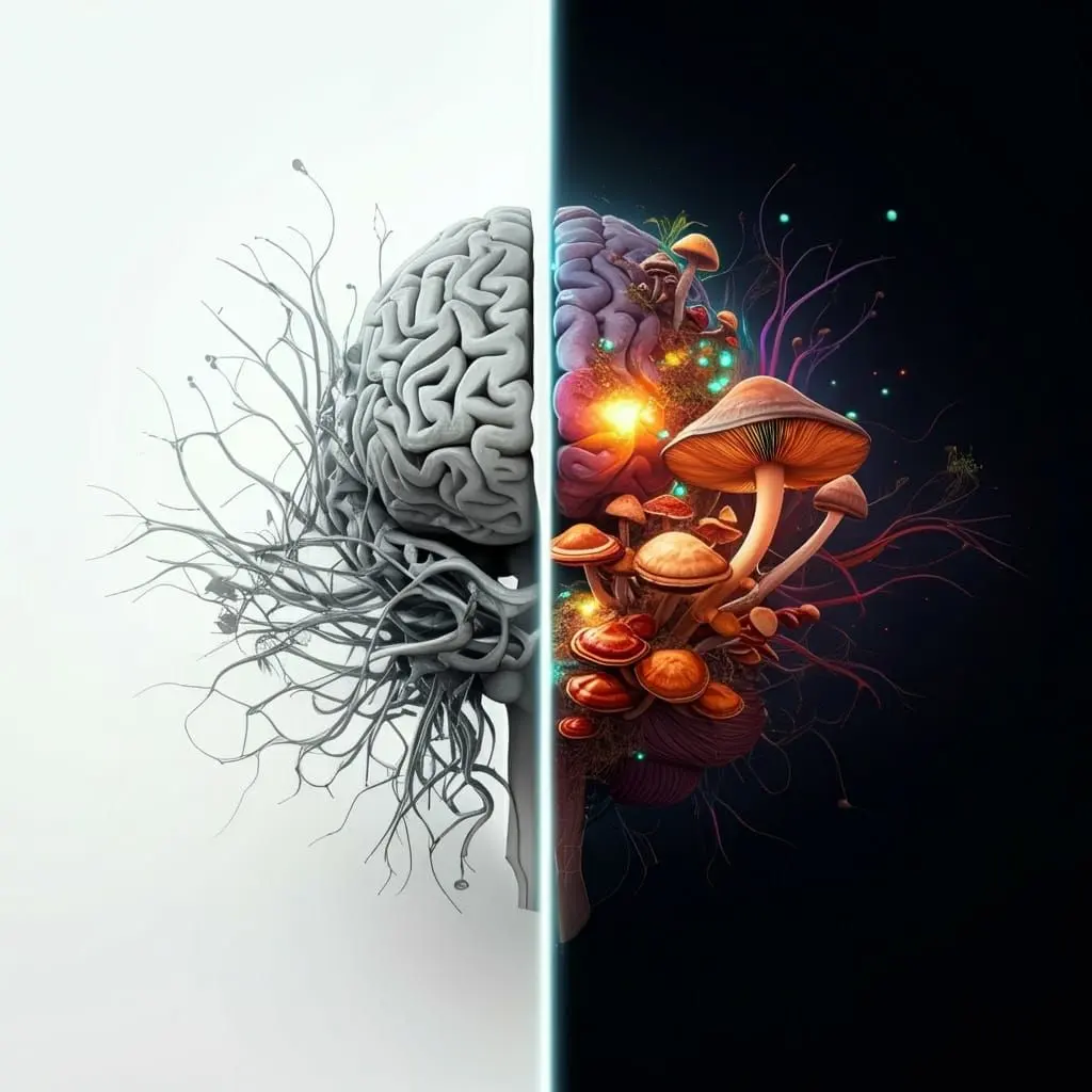 mushroom-effect-on-neural-network-presentation-image